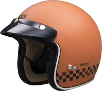 IXS 77 2.0 Jet Helm,  oranje,  afmeting L