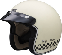 IXS 77 2.0 Jet Helm,  zwart-wit,  afmeting M