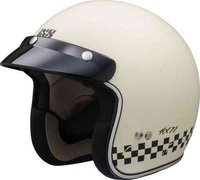 IXS 77 2.0 Jet helm Zwart Wit L