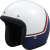IXS 77 2.2 Jet helm,  wit-rood-blauw,  afmeting XS