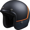 IXS 77 2.2 Jet helm,  zwart-oranje,  afmeting XL