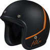 IXS 89 2.0 Jet Helm,  zwart-oranje,  afmeting XL