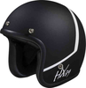 IXS 89 2.0 Jet helm Zwart Wit XL