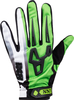 IXS Lite Air 2.0 Motorcross handschoenen,  zwart-groen,  afmeting 2XL