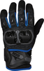 IXS LT Montevideo Air S Motorcross handschoenen,  zwart-grijs-blauw,  afmeting XL