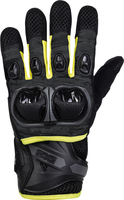 IXS LT Montevideo Air S Motorcross handschoenen,  zwart-grijs-geel,  afmeting S