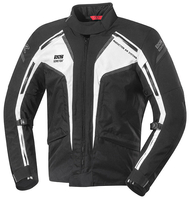 IXS Modesto Textiel jas,  zwart-wit,  afmeting 3XL