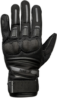 IXS Montevideo Air 2.0 Motorfiets handschoenen,  zwart,  afmeting L voor man