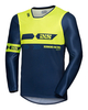 IXS MX Jersey 19 2.0 Slim Motorcross Jersey,  blauw-geel,  afmeting 2XL