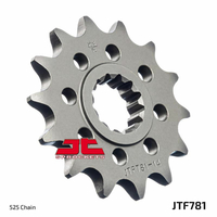 JT SPROCKETS Standaard stalen tandwiel 781 - 525