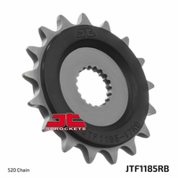 JT SPROCKETS Tandwiel 17 tanden noise-cancelling staal niet 520 type 1185
