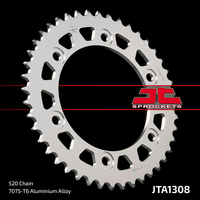 JT SPROCKETS Ultralichte aluminium kroon 1308 - 520