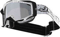 Just1 Iris Ink Motocross bril Wit Eén maat