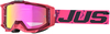 Just1 Iris Leopard Motocross bril,  pink
