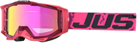 Just1 Iris Leopard Motocross bril,  pink