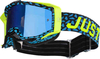 Just1 Iris Mask Motocross Bril Turquoise Eén maat