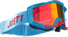 Just1 Iris Pulsar Motocross bril,  rood-blauw