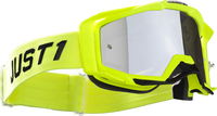 Just1 Iris Pulsar Motocross bril,  zwart-geel
