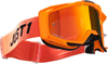 Just1 Iris Pulsar Motocross bril,  zwart-oranje