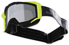 Just1 Iris Track Motocross Bril Zwart Grijs Eén maat