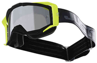 Just1 Iris Track Motocross Bril Zwart Grijs Eén maat
