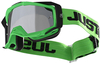 Just1 Iris Track Motocross Bril,  zwart-groen