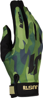Just1 J-Flex Camo Motorcross handschoenen,  groen-veelkleurig,  afmeting S
