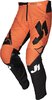 Just1 J-Flex Jeugd motorcross broek,  zwart-oranje,  afmeting 42