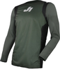 Just1 J-Flex Longsleeve Fiets Trui,  groen,  afmeting L