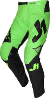 Just1 J-Flex Motorcross broek,  zwart-groen,  afmeting 48