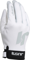 Just1 J-Flex Motorcross handschoenen,  wit,  afmeting XL