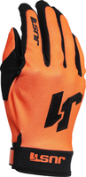 Just1 J-Flex Motorcross handschoenen,  zwart-oranje,  afmeting M