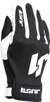 Just1 J-Flex Motorcross handschoenen,  zwart-wit,  afmeting 2XL