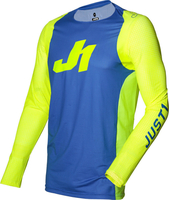 Just1 J-Flex Motorcross Jersey,  blauw-geel,  afmeting XL