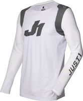 Just1 J-Flex Motorcross Jersey,  wit,  afmeting 2XL
