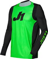 Just1 J-Flex Motorcross Jersey,  zwart-groen,  afmeting 2XL