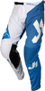 Just1 J-Flex Shape Motorcross Broek,  wit-blauw,  afmeting 48