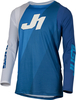 Just1 J-Flex Shape Motorcross Jersey,  wit-blauw,  afmeting 2XL