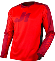 Just1 J-Force Longsleeve Fiets Trui,  rood,  afmeting L
