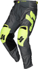 Just1 J-Force Terra Motorcross broek,  grijs-geel,  afmeting 50