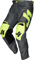 Just1 J-Force Terra Motorcross broek,  grijs-geel,  afmeting 56