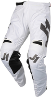Just1 J-Force Terra Motorcross broek,  grijs-wit,  afmeting 46