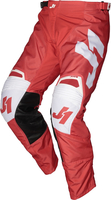 Just1 J-Force Terra Motorcross broek,  wit-rood,  afmeting 56