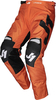 Just1 J-Force Terra Motorcross broek,  zwart-oranje,  afmeting 54