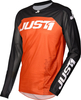 Just1 J-Force Terra Motorcross Jersey,  zwart-oranje,  afmeting L