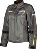 Klim Avalon Air Dames motorfiets textiel jas,  grijs,  afmeting L voor vrouw