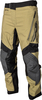Klim Badlands Pro A3 Motorfiets textiel broek,  zwart-bruin,  afmeting 40