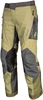 Klim Badlands Pro Motorfiets textiel broek,  groen-geel,  afmeting 38