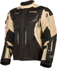 Klim Badlands Pro Motorfiets textiel jas,  beige,  afmeting S