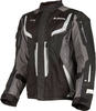 Klim Badlands Pro Motorfiets textiel jas,  grijs,  afmeting XL